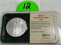 2002 Silver Eagle Dollar