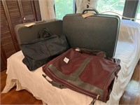 Suitcases and travel bags