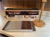 Toastmaster Serv•It•Hot, paper towel holder, tray