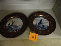 (2) Decorative Platters