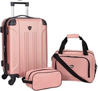 Travelers Club Sky+ Luggage Set,  3 Piece