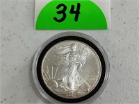1997 Silver Eagle Dollar