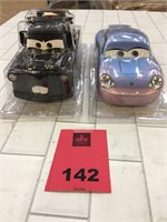 2 Disney Cars Custom Shell Ridemakers