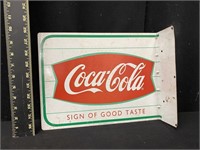 Coca Cola Metal Flange Advertisnig Sign