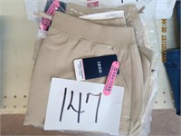 IZOD khaki girls size 12 reg  skirt/shorts