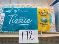 MM facial Tissue 12 boxes