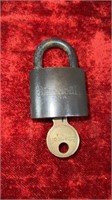 Antique American Lock by JUNKUNC Lock Co-with