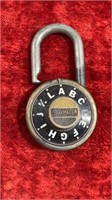 Antique Combination Lock by Slaymaker