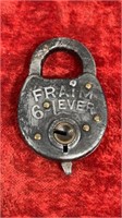 Antique FRAIM 6 Lever Lock