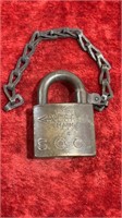 Antique Lock with XLCR Trade Mark