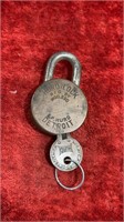 Antique HURD Lock Mod. 220-with key