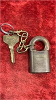 Antique Lock by ORBIN Cabinet Co with key