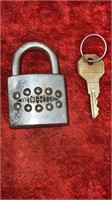 Antique Lock by Bilt-Rite-with key