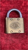 Antique OMAHA Lock by Paxton