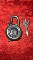 Antique F-S Lock with key