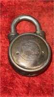 Antique 7-11 Lock