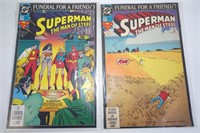 1993 Issues 5 & 6 Superman Man of Steel Funeral