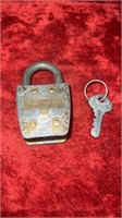 Antique Lock by SlayMaker with key