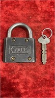 Antique Lock YALE & Towne Co- with key