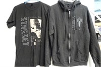 Vintage Starset Tee Shirt and Zip up Hoodie