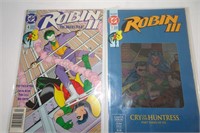 Vintage Robin 3, #3 & 2, #4 Comics Halogram