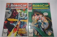 Two Vintage RoboCop Comics 90s, #6 & #7 Marvel