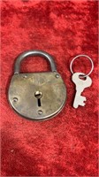 Antique CORBIN Lock & key