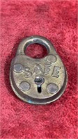 Smaller Antique SAFE Lock