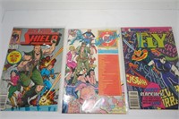 Three Vintage Unique Comics Nick Fury, DC Whos Who