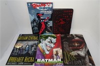 Various Batman, Joker, & Harley Quinn Book, Comics