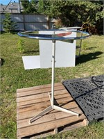 Spinning clothes rack. 36" across, 50" high