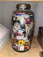 Primitive glass jar