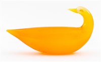 Alberto Tosi Italian Murano Art Glass Bird