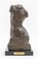 Edmund T. Quinn "Torso" Bronze Sculpture