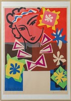 Henri Matisse "Madame Pompadour" Lithograph