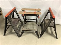 Workmate 350 and sawhorses