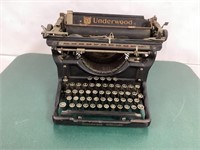 Early Underwood typewriter