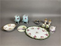 Assorted China - Some Handpainted