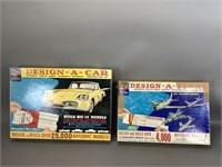 Pyro Design-A-Car  &  Design-A-Plane