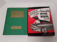 2 AUTOMOTIVE REPAIR BOOKS 1950'S