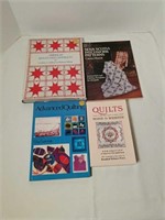 4 QUILTING BOOKS