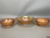 Imperial Carnival Glass Bowls