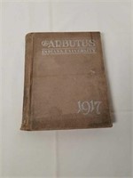 1917 INDIANA UNIVERSITY LEE ARBUTUS YEARBOOK