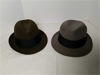 TWO MENS HATS