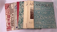 (9) ISSUES 1937 THE MAGAZINE ANTIQUES