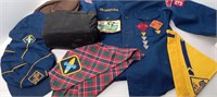 BOY SCOUT SHIRT,CAP AND MORE