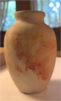 Nemadji pottery vase  7 1/2"  made in the USA