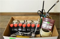 Misc Box of Tools, PVC Glue