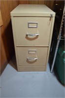 2 Drawer Filing Cabinet 29" Tall, 15"Wide,
