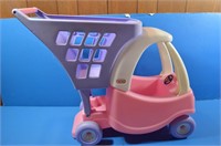 Little Tikes Shopping Cart w Baby Doll Seat